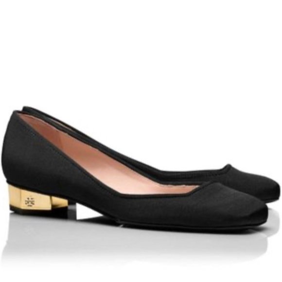 Tory Burch Shoes - Tory Burch Regina Block Heel/Ballet Flat